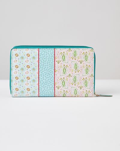 Carolyn Donnelly Eclectic Printed Leather Wallet